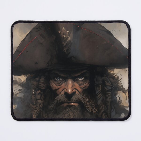 Item preview, Blackbeard, legendary pirate designed and sold by MidArtForge.