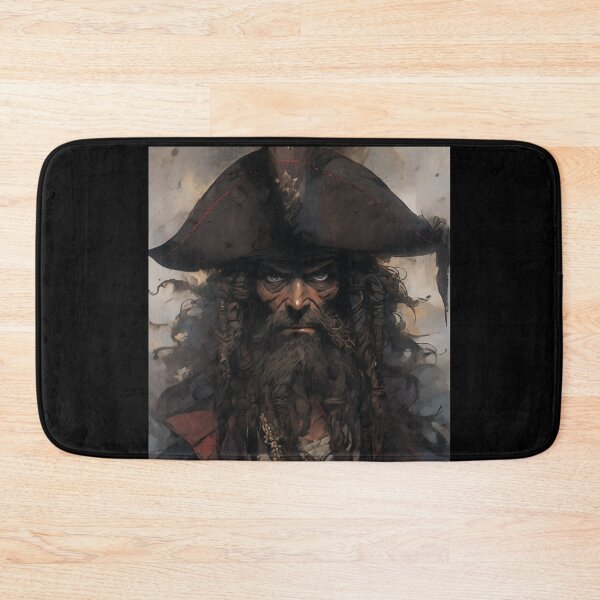 Item preview, Blackbeard, legendary pirate designed and sold by MidArtForge.
