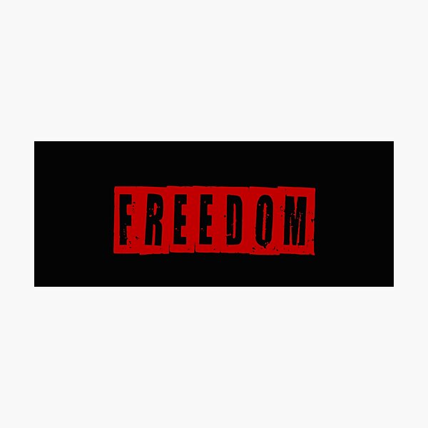 Item preview, Freedom designed and sold by WordsMusic.