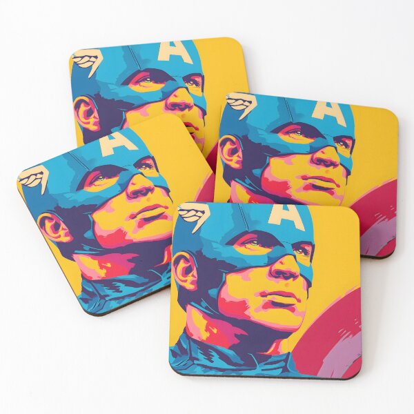 Item preview, C4pt4in 4meric4 Pop Art #3 designed and sold by purplespaceprj.