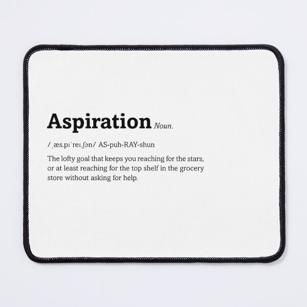Item preview, Aspiration definition designed and sold by ByOliB.