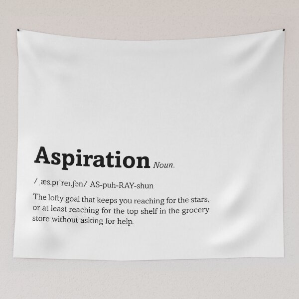 Item preview, Aspiration definition designed and sold by ByOliB.