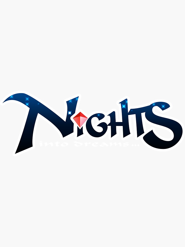 Nights into Dreams logo Sticker
