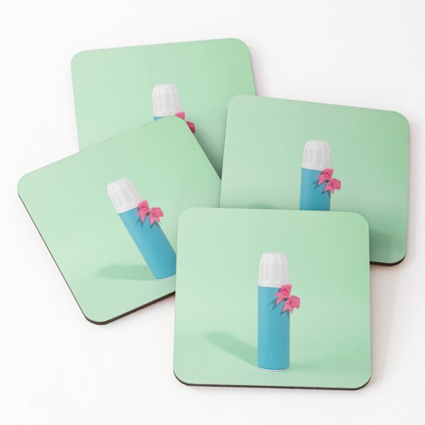 Item preview, Blue Spray Bottle Adorned with Pink Bow designed and sold by pepinodemarst.