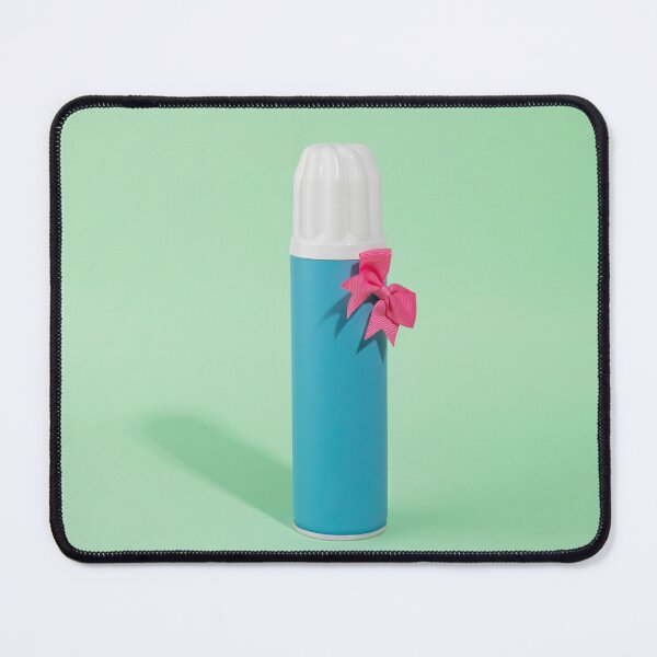 Item preview, Blue Spray Bottle Adorned with Pink Bow designed and sold by pepinodemarst.