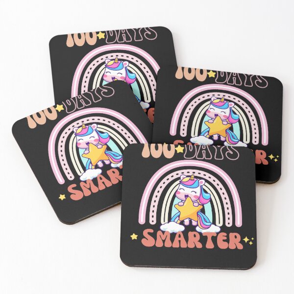 Item preview, 100 days smarter 100 days of school unicorn  designed and sold by Akkapab.