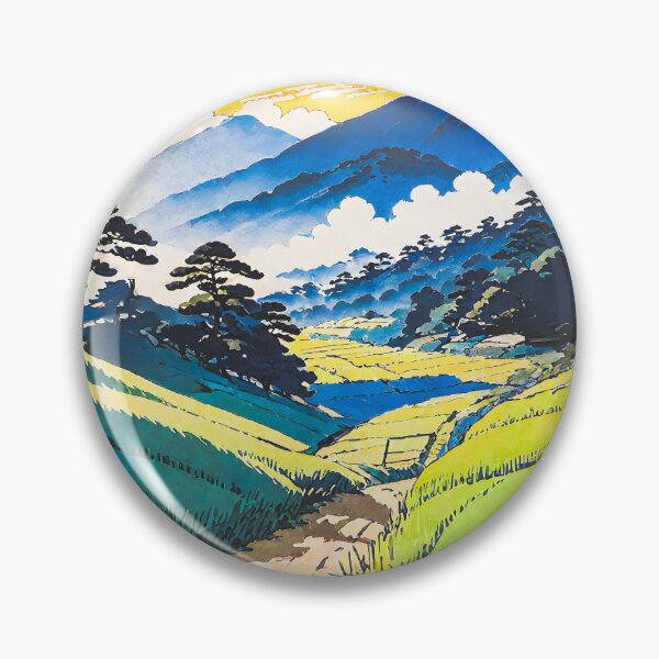Item preview, On the Return to Hokiriukiyo - A Contemporary Ukiyo-e Nature Landscape designed and sold by Kijiermono.
