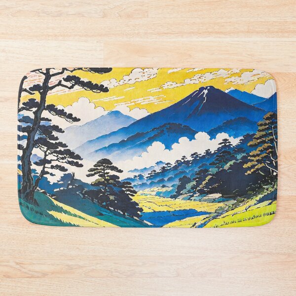 Item preview, On the Return to Hokiriukiyo - A Contemporary Ukiyo-e Nature Landscape designed and sold by Kijiermono.