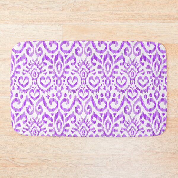 Item preview,  Ikat Love - Lilac designed and sold by Fabricatemyart.