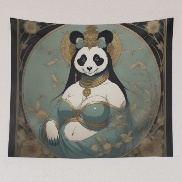 Item preview, a goddess of pandas designed and sold by MidknightBpaw.