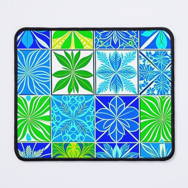 Item preview, Floral Leaf Vintage Retro Pattern designed and sold by HippieFarms11.
