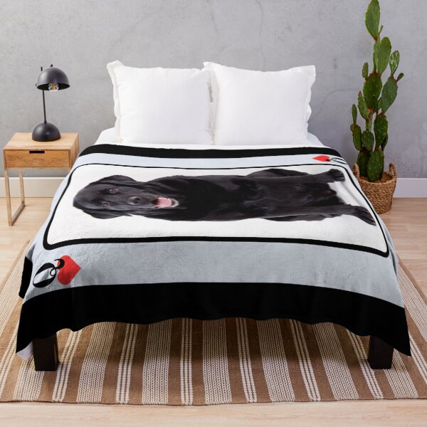 Item preview, Black Labrador Queen Of Hearts designed and sold by HighwayForSouls.