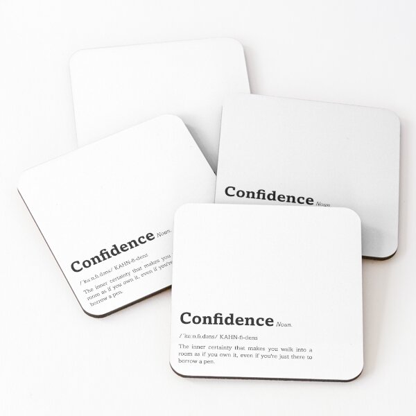 Item preview, Confidence definition designed and sold by ByOliB.