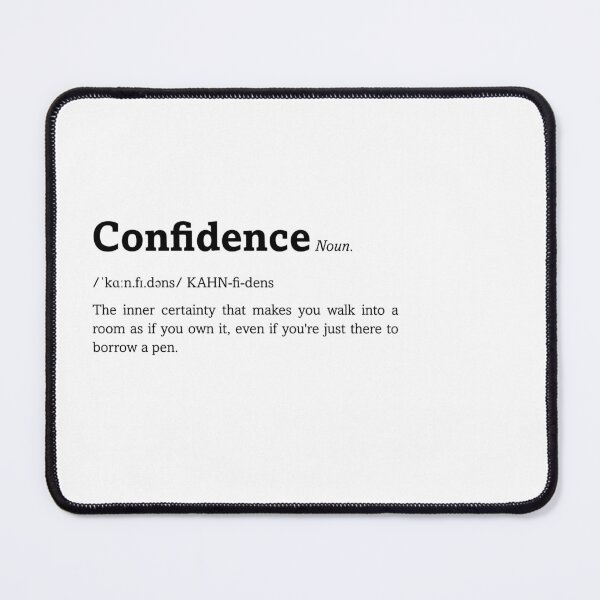 Item preview, Confidence definition designed and sold by ByOliB.