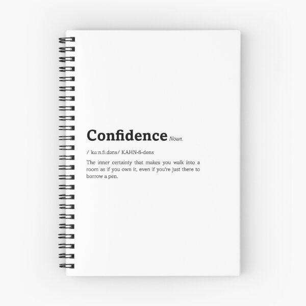 Item preview, Confidence definition designed and sold by ByOliB.