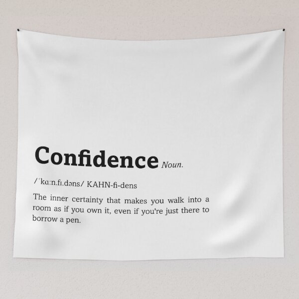 Item preview, Confidence definition designed and sold by ByOliB.