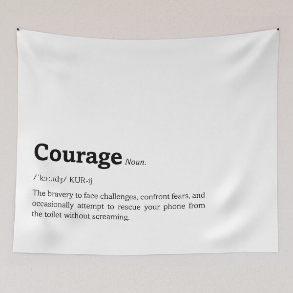 Item preview, Courage definition designed and sold by ByOliB.
