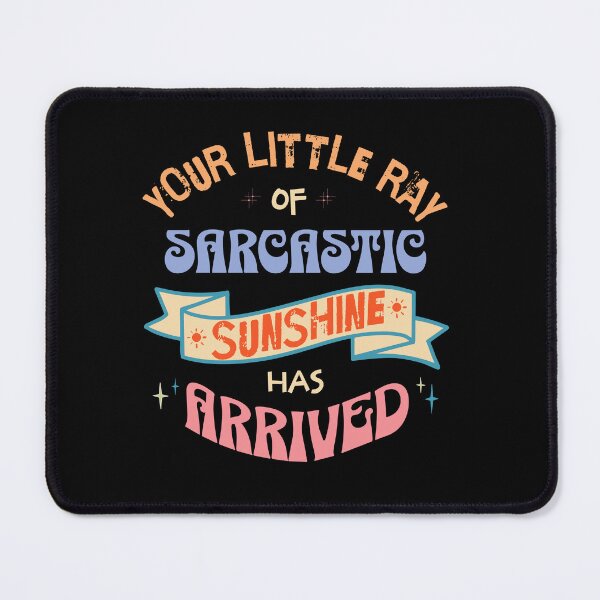 Item preview, Retro Tee Your Little Ray of Sarcastic Sunshine Has Arri designed and sold by MorningTeeNmore.