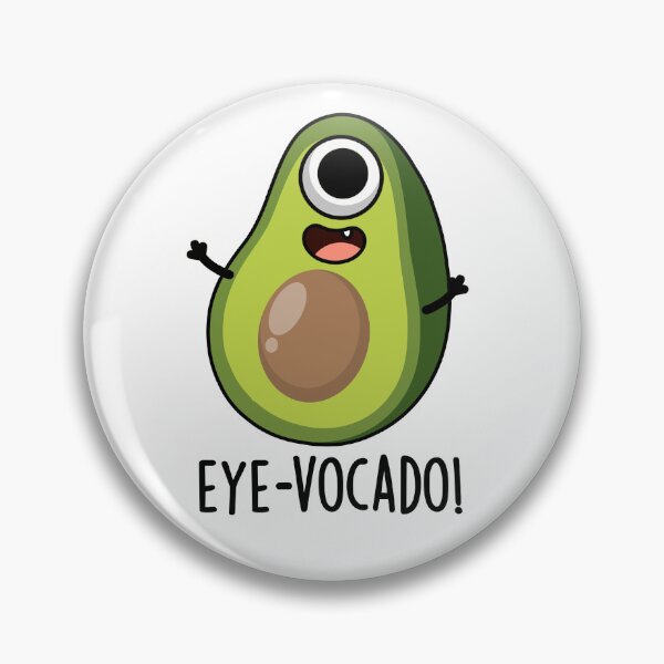 Item preview, Eye-vocado Funny Avocado Pun  designed and sold by punnybone.