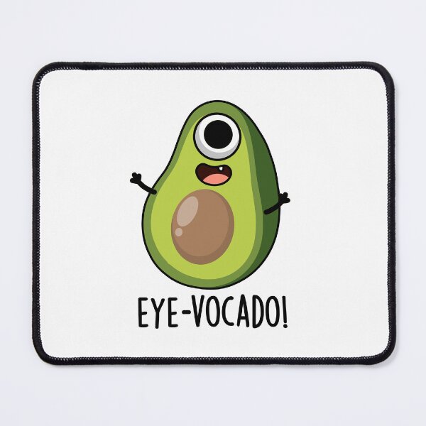 Item preview, Eye-vocado Funny Avocado Pun  designed and sold by punnybone.