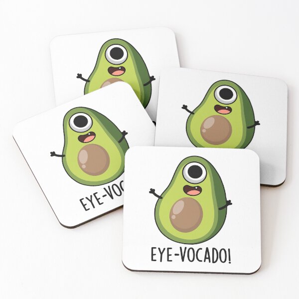 Item preview, Eye-vocado Funny Avocado Pun  designed and sold by punnybone.