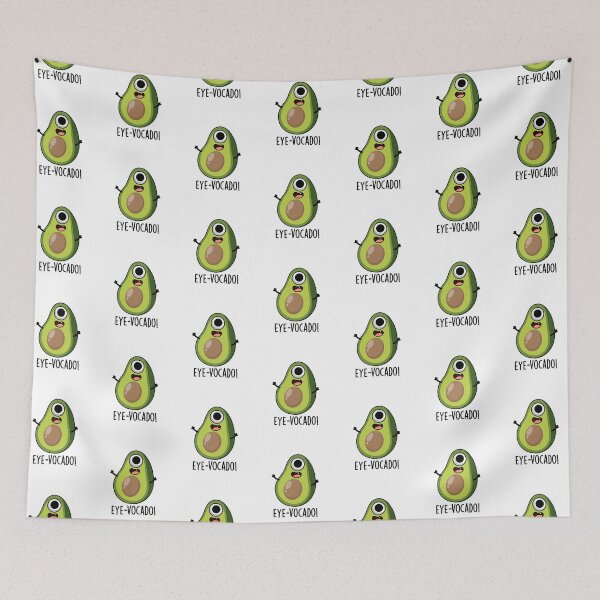 Item preview, Eye-vocado Funny Avocado Pun  designed and sold by punnybone.