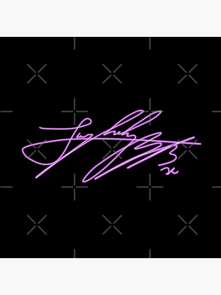 BTS Jungkook Signature 