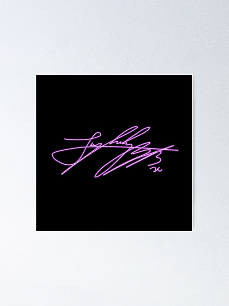 BTS Jungkook Signature | Poster