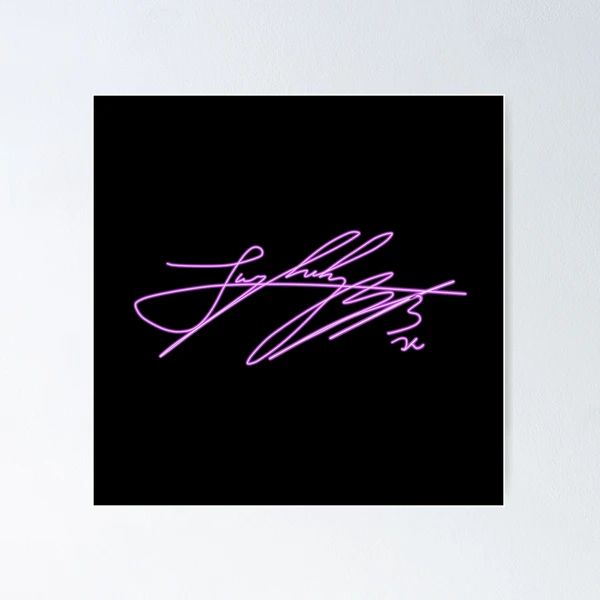 BTS Jungkook Signature 