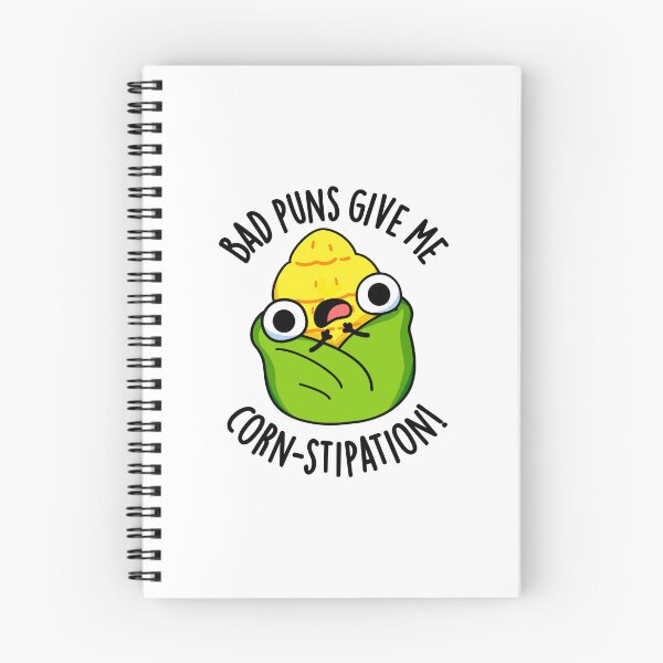 Item preview, Bad Puns Give Me Corn-stipation Funny Corn Pun  designed and sold by punnybone.