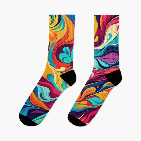 Item preview, Color Cascade,illustration of brightful colors designed and sold by AgarutanPrint.