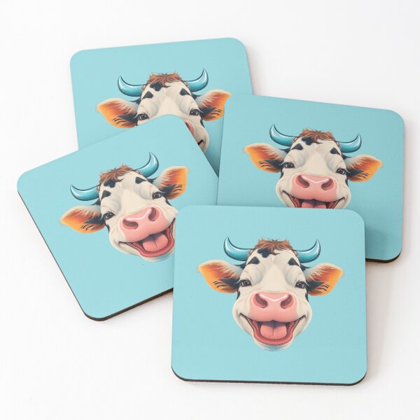 Item preview, Cute friendly and happy cow designed and sold by HarridanCreates.