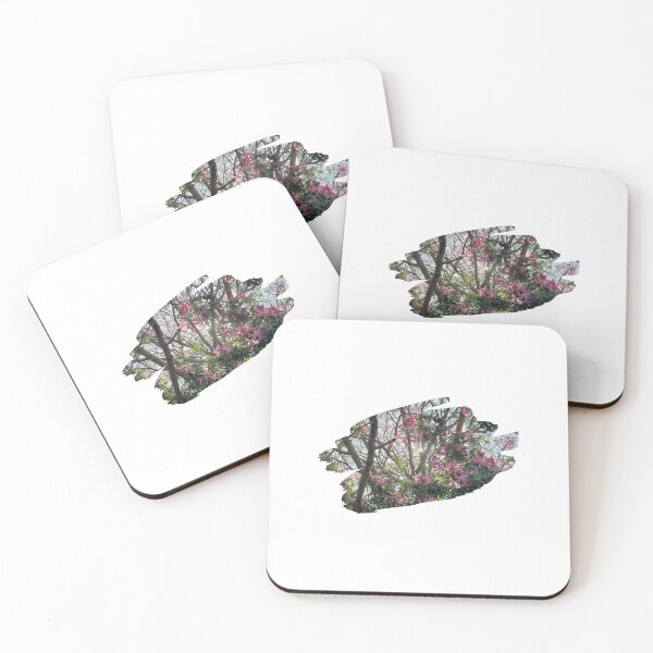 Item preview, Pink Flowers in a Tree: A Touch of Beauty designed and sold by tadeba.