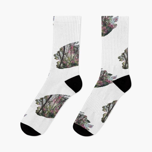Item preview, Pink Flowers in a Tree: A Touch of Beauty designed and sold by tadeba.