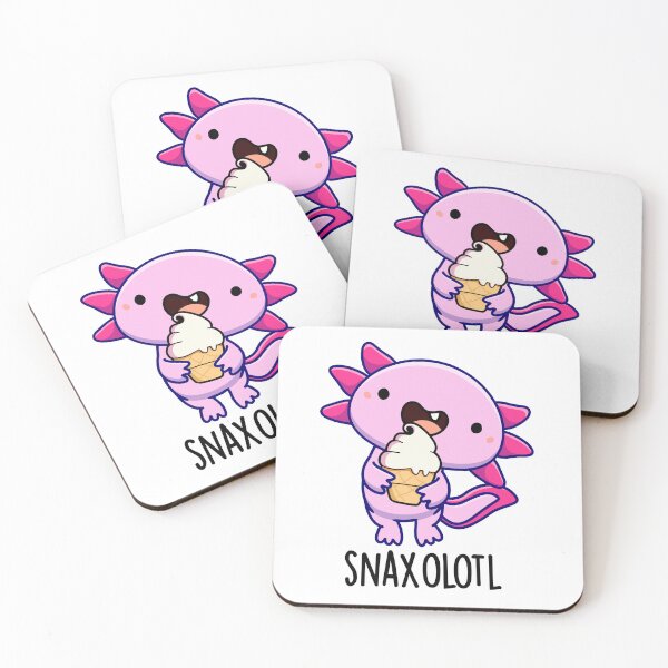 Item preview, Snaxolotl Funny Axolotl Pun  designed and sold by punnybone.