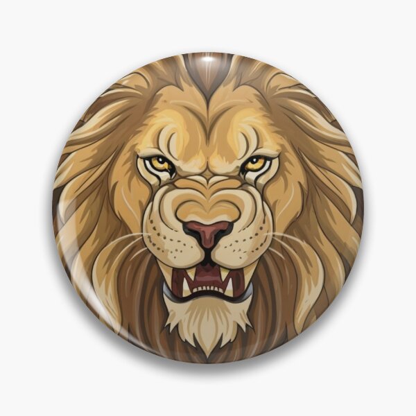Item preview, Majestic Lion's Menacing Gaze designed and sold by VoxVirtuoso.