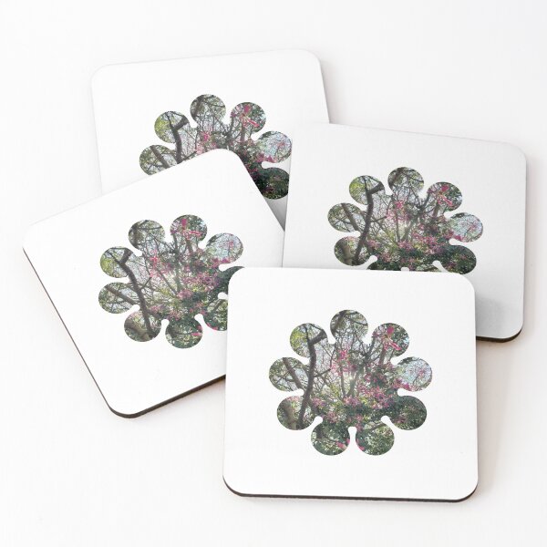 Item preview, Pink Flowers in a Tree: A Touch of Beauty designed and sold by tadeba.
