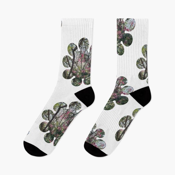 Item preview, Pink Flowers in a Tree: A Touch of Beauty designed and sold by tadeba.