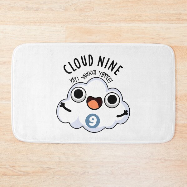 Item preview, Cloud Nine Funny Weather Pun  designed and sold by punnybone.