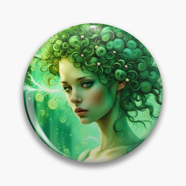 Item preview, Emerald Plume Tree Fairy designed and sold by Bright-Moonrise.