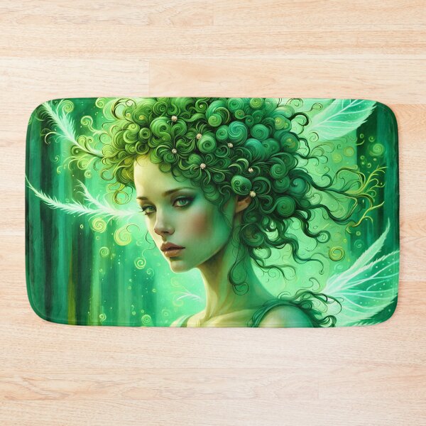 Item preview, Emerald Plume Tree Fairy designed and sold by Bright-Moonrise.