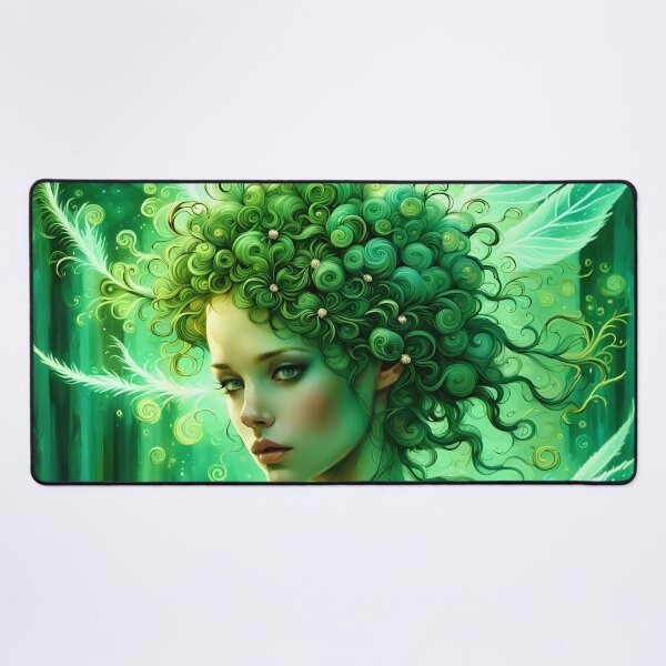 Item preview, Emerald Plume Tree Fairy designed and sold by Bright-Moonrise.