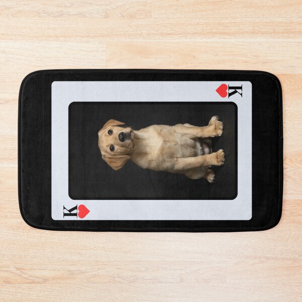 Item preview, Golden Labrador King Of Hearts designed and sold by HighwayForSouls.