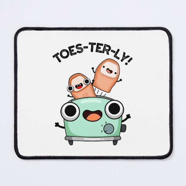 Item preview, Toes-terly Funny Toe Pun  designed and sold by punnybone.