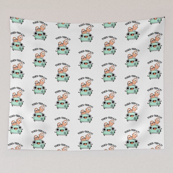 Item preview, Toes-terly Funny Toe Pun  designed and sold by punnybone.