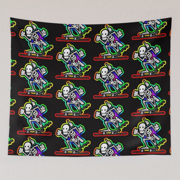 Item preview, skate skeleton designed and sold by Ratatatts.