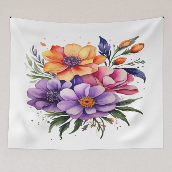 Item preview, Watercolor Wildflowers T-Shirt designed and sold by Uday24.