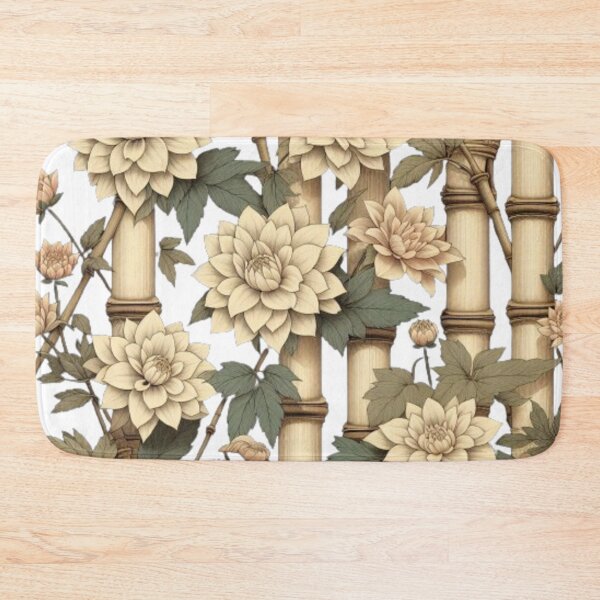 Item preview, Bamboo Forest Pattern - Asian Zen Nature Botanical Art designed and sold by ProjectNoah.