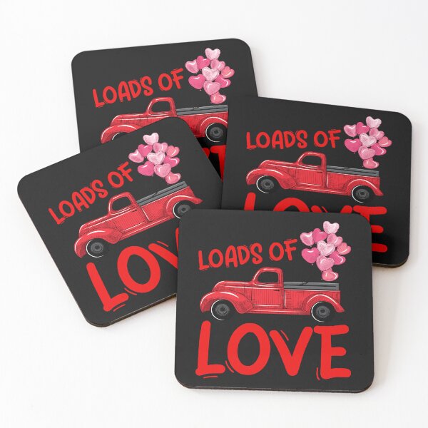 Item preview, Loads Of Love Tractor Cute Valentines Day Truck Driver Toddler Boys designed and sold by primerocktee.