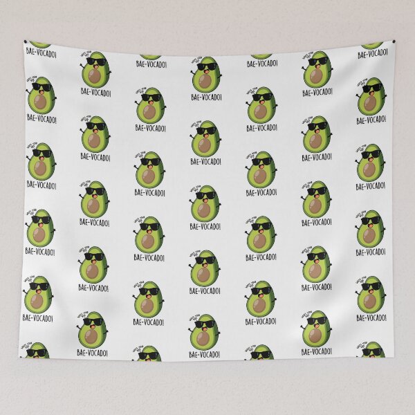 Item preview, Bae-vocado Funny Avocado Pun designed and sold by punnybone.